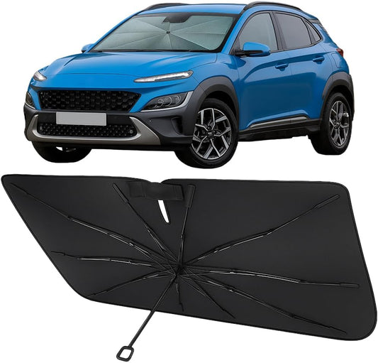2018-2023 Hyundai Kona Umbrella Windshield Sunshade - Custom Fit Front Windshield Sun Shade