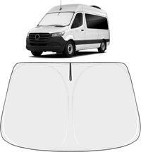 2007-2026 Freightliner Cargo Crew Windshield Sunshade - Custom Fit Front Windshield Sun Shade