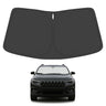Proadsy 2026 Upgrade Windshield Sunshade Custom for Jeep Cherokee 2014-2025 (Not for Jeep Grand Cherokee) Reflective Heat Sun UV Protector Foldable Front Window Shade Accessories