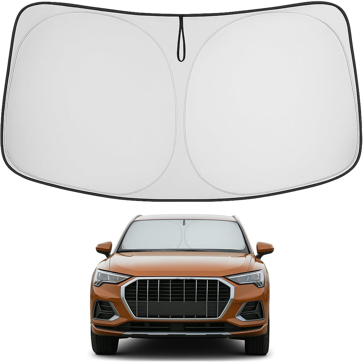 2019-2026 Audi Q3 Windshield Sunshade - Custom Fit Front Windshield Sun Shade
