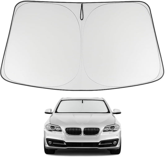 2011-2016 BMW 5 Series Windshield Sunshade - Custom Fit Front Windshield Sun Shade