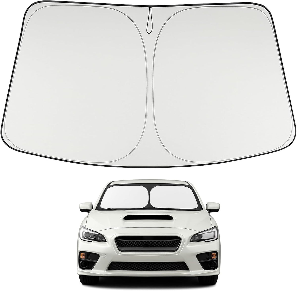 2008-2014 Subaru WRX Windshield Sunshade - Custom Fit Front Windshield Sun Shade