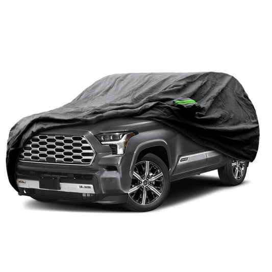 Proadsy Car Cover Custom Fit for Toyota Sequoia 2007-2025 2026, Waterproof All Weather for Automobiles, Full Exterior Cover Rain Snow Sun Protector Indoor Outdoor Car Cover