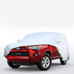 Car Cover Compatible with Toyota 4Runner 2010-2021 2022 6 Layers All Weather Waterproof Sun Rain UV Dust Protection Outdoor Full Exterior Covers with Zipper