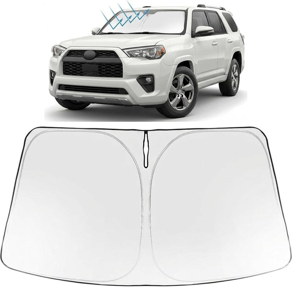 2025-2026 Toyota 4Runner Windshield Sunshade - Custom Fit Front Windshield Sun Shade