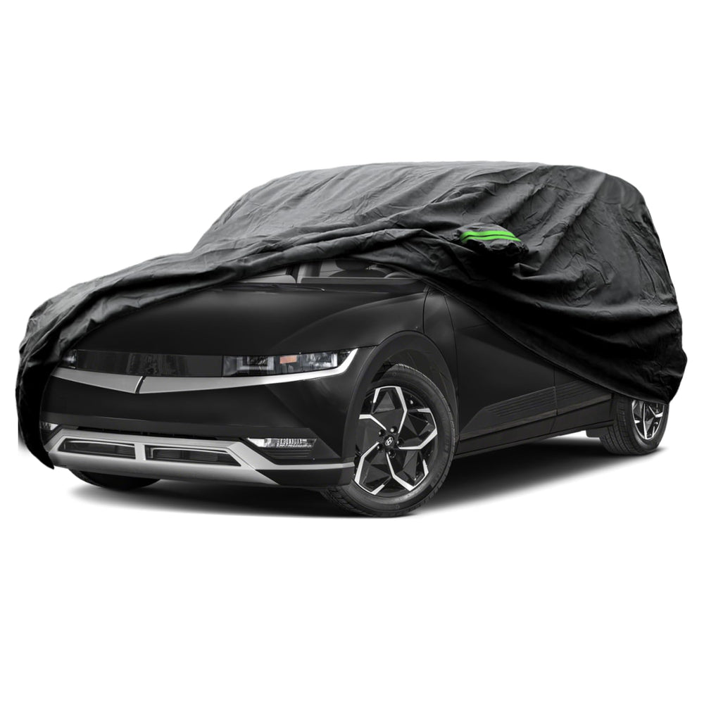 Proadsy Car Cover Custom Fit for 2022-2025 2026 Hyundai Ioniq 5, Waterproof All Weather for Automobiles, Full Exterior Cover Rain Snow Sun Protector Indoor Outdoor Car Cover