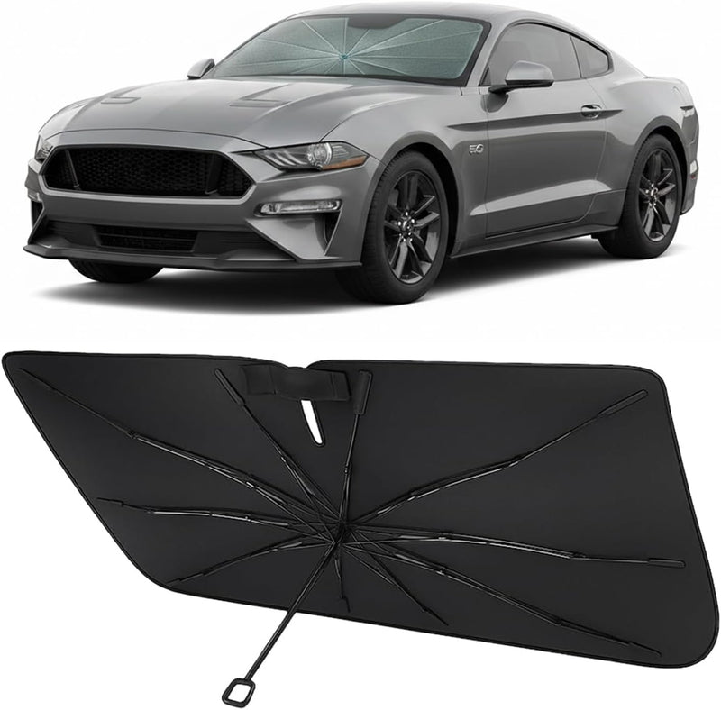 2015-2023 Ford Mustang Umbrella Windshield Sunshade