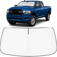 2010-2026 Dodge RAM 2500 3500 Windshield Sunshade - Custom Fit Front Windshield Sun Shade