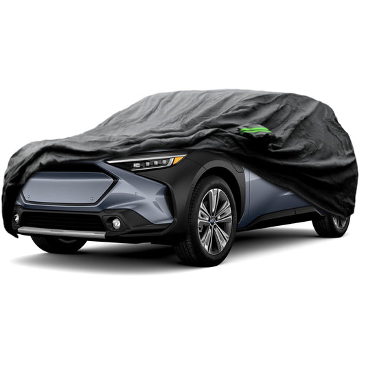 Proadsy Car Cover Custom Fit for Subaru Solterra 2023 2024 2025 2026, Waterproof All Weather for Automobiles, Full Exterior Cover Rain Snow Sun Protector Indoor Outdoor Car Cover