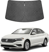 2019-2026 Volkswagen Jetta Ice Crystal Windshield Sunshade - Custom Fit Front Windshield Sun Shade