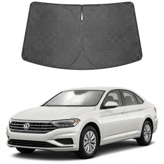 Proadsy Windshield Sun Shade Custom Fit Buick Encore GX 2020-2026 Ice Crystal Black Front Window Sunshade UV and Heat Blocker Foldable Visor Keeps Car Cooler for Summer Parking and Daily Use