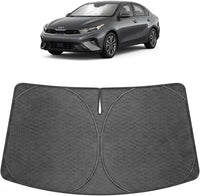 2025-2026 Kia K4 Ice Crystal Windshield Sunshade - Custom Fit Front Windshield Sun Shade