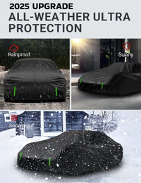 1998-2025 Porsche 911 Carrera custom-fit car cover - wind strap installed