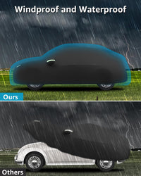 1998-2019 Volkswagen 4-Door custom-fit all-weather car cover - storage view