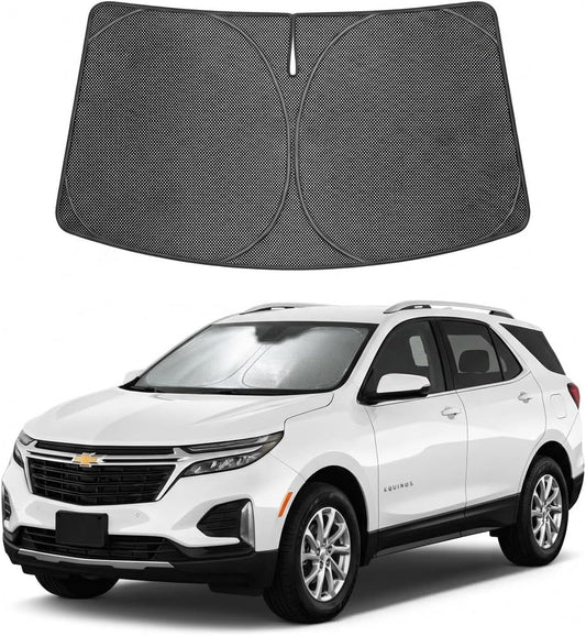 2025-2026 Chevrolet Equinox Ice Crystal Windshield Sunshade - Custom Fit Front Windshield Sun Shade