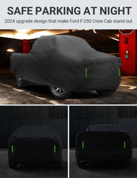 2017-2025 Ford Super Duty F-250 Regular Cab 8' Bed 4x2 4x4 custom-fit car cover - storage bag