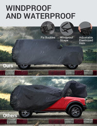 Multi-layer material of 2020-2026 Lincoln Corsair car cover, 100% waterproof, UV resistant and scratch prevent