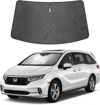 2018-2026 Honda Odyssey Ice Crystal Windshield Sunshade - Custom Fit Front Windshield Sun Shade