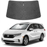 Proadsy Windshield Sun Shade Custom Fit Honda Odyssey 2018-2026 Ice Crystal Black Front Window Sunshade UV and Heat Blocker Foldable Visor Keeps Car Cooler for Summer Parking and Daily Use