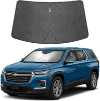 2024-2026 Chevrolet Traverse Ice Crystal Windshield Sunshade - Custom Fit Front Windshield Sun Shade