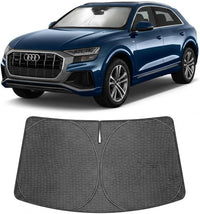 2019-2026 Audi Q8 Ice Crystal Windshield Sunshade - Custom Fit Front Windshield Sun Shade