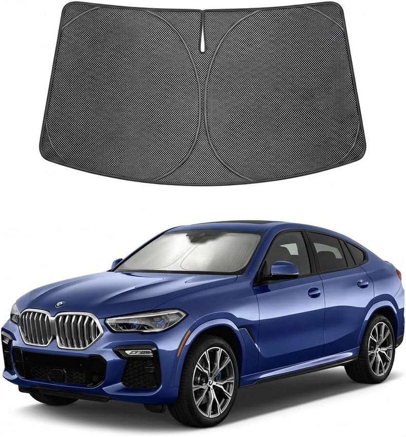 2020-2026 BMW X6 Ice Crystal Windshield Sunshade