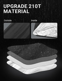 1998-2026 Porsche 911 Carrera custom-fit car cover details: soft inner lining, waterproof exterior, windproof straps