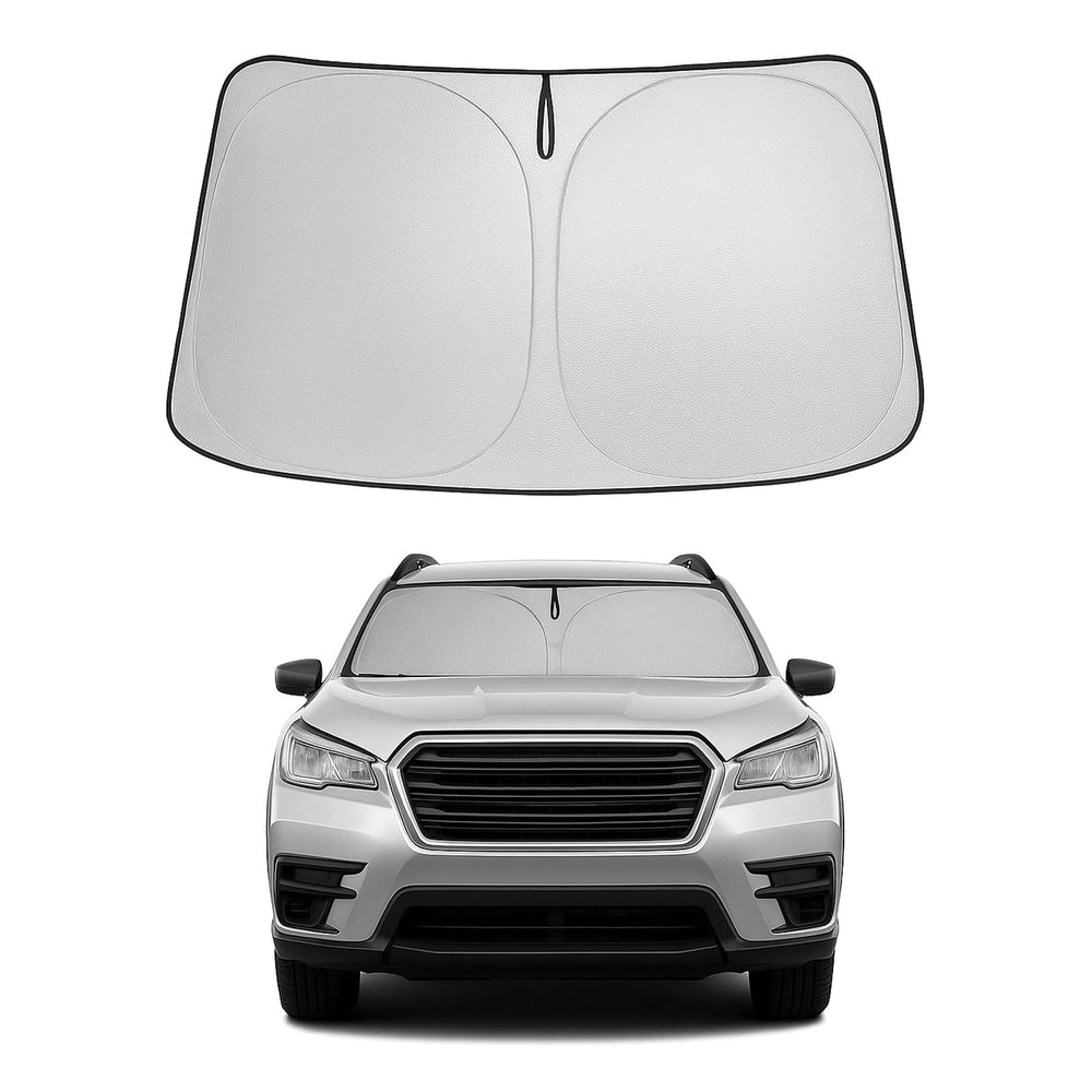 Proadsy 2025 Upgrade Windshield Sunshade Custom for 2019-2024 2025 Subaru Ascent 4-Layer Front Window Shade Reflective Heat UV Protector Foldable Sun Shade Visor Car Accessories
