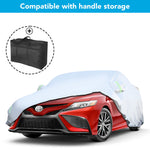 Car Cover for Toyota Camry 2019-2022 6 Layers All Weather Waterproof Sun Rain UV Dust Protection Outdoor Full Exterior Covers with Zipper