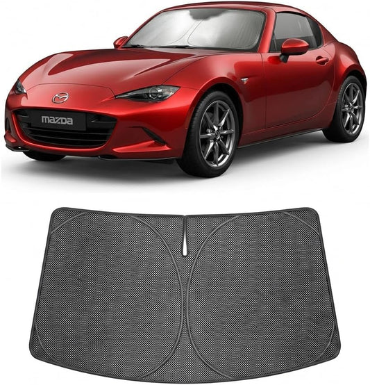 2016-2026 Mazda MX-5 Ice Crystal Windshield Sunshade - Custom Fit Front Windshield Sun Shade