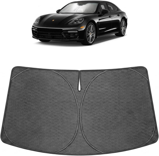 2017-2026 Porsche Panamera Ice Crystal Windshield Sunshade - Custom Fit Front Windshield Sun Shade