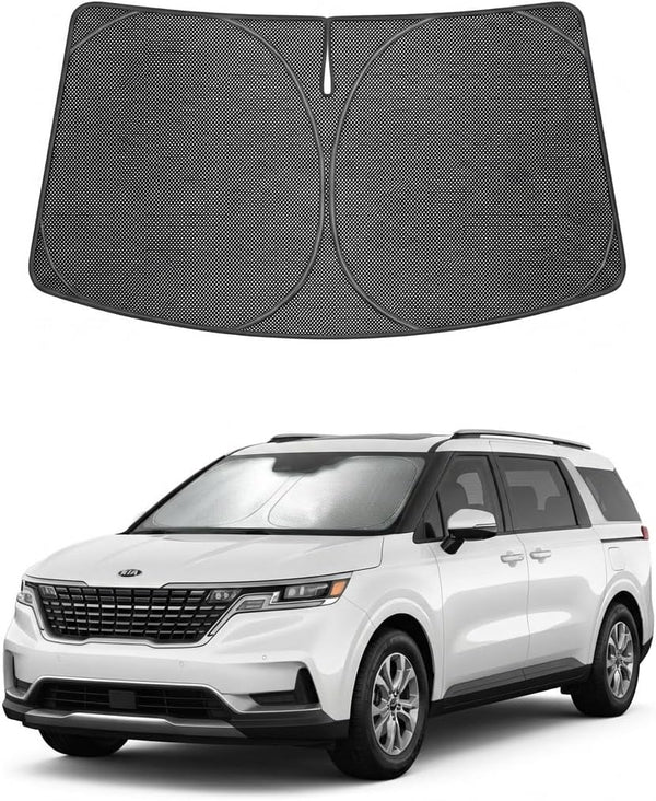 2022-2026 Kia Carnival Ice Crystal Windshield Sunshade - Custom Fit Front Windshield Sun Shade