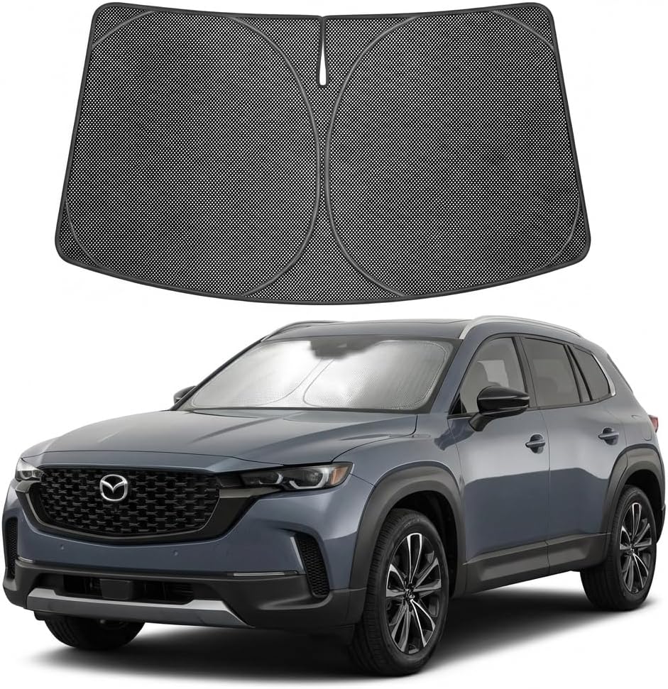 2023-2026 Mazda CX-50 Ice Crystal Windshield Sunshade - Custom Fit Front Windshield Sun Shade