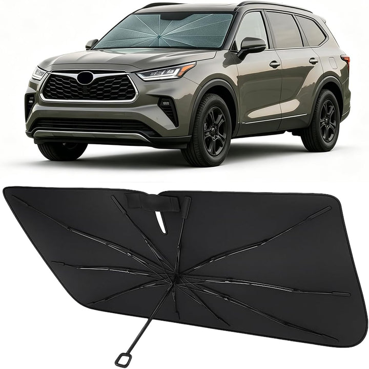 2020-2026 Toyota Highlander Umbrella Windshield Sunshade