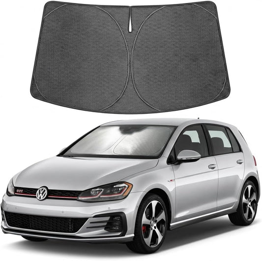 2022-2026 Volkswagen Golf GTI Ice Crystal Windshield Sunshade - Custom Fit Front Windshield Sun Shade