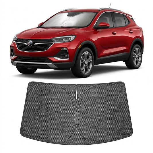 Proadsy Windshield Sun Shade Custom Fit Taos 2022-2026 Ice Crystal Black Front Window Sunshade UV and Heat Blocker Foldable Visor Keeps Car Cooler for Summer Parking and Daily Use