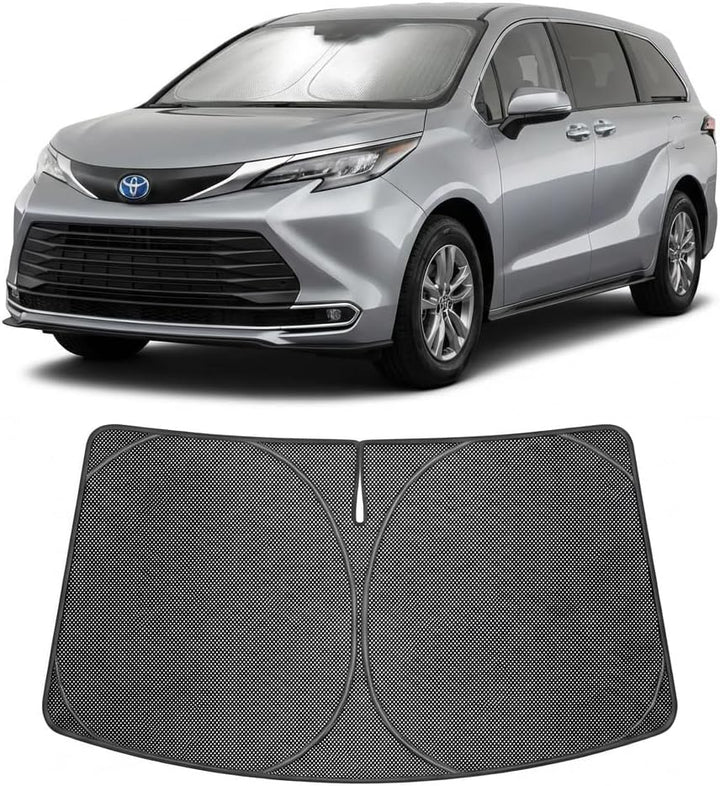 2021-2026 Toyota Sienna Ice Crystal Windshield Sunshade