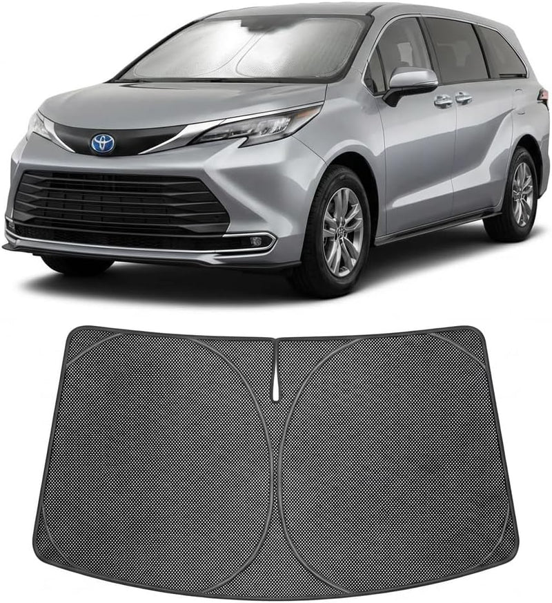 2021-2026 Toyota Sienna Ice Crystal Windshield Sunshade