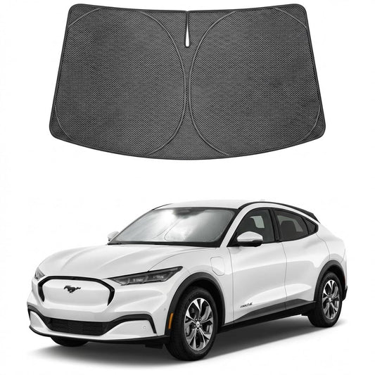 Proadsy Windshield Sun Shade Custom Fit BMW X7 2019-2026 Ice Crystal Black Front Window Sunshade UV and Heat Blocker Foldable Visor Keeps Car Cooler for Summer Parking and Daily Use