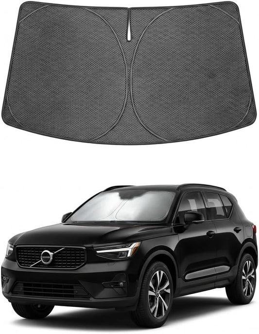 2019-2026 Volvo XC40 Ice Crystal Windshield Sunshade - Custom Fit Front Windshield Sun Shade
