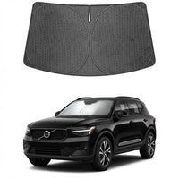 Proadsy Windshield Sun Shade Custom Fit Subaru Solterra 2023-2026 Ice Crystal Black Front Window Sunshade UV and Heat Blocker Foldable Visor Keeps Car Cooler for Summer Parking and Daily Use