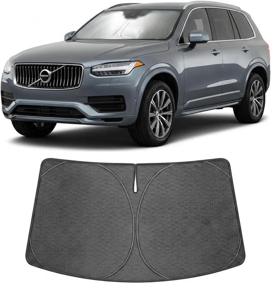 2016-2026 Volvo XC90 Ice Crystal Windshield Sunshade - Custom Fit Front Windshield Sun Shade