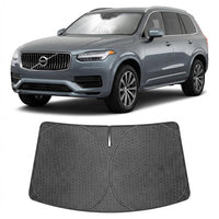 Proadsy Windshield Sun Shade Custom Fit Volvo XC90 2016-2026 Ice Crystal Black Front Window Sunshade UV and Heat Blocker Foldable Visor Keeps Car Cooler for Summer Parking and Daily Use