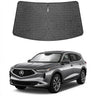Proadsy Windshield Sun Shade Custom Fit MDX 2022-2026 Ice Crystal Black Front Window Sunshade UV and Heat Blocker Foldable Visor Keeps Car Cooler for Summer Parking and Daily Use