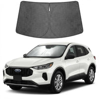 Proadsy Windshield Sun Shade Custom Fit Ford Escape 2020-2026 Ice Crystal Black Front Window Sunshade UV and Heat Blocker Foldable Visor Keeps Car Cooler for Summer Parking and Daily Use