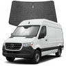 Proadsy Windshield Sun Shade Custom Fit Benz Sprinter 2007-2026 Ice Crystal Black Front Window Sunshade UV and Heat Blocker Foldable Visor Keeps Car Cooler for Summer Parking and Daily Use