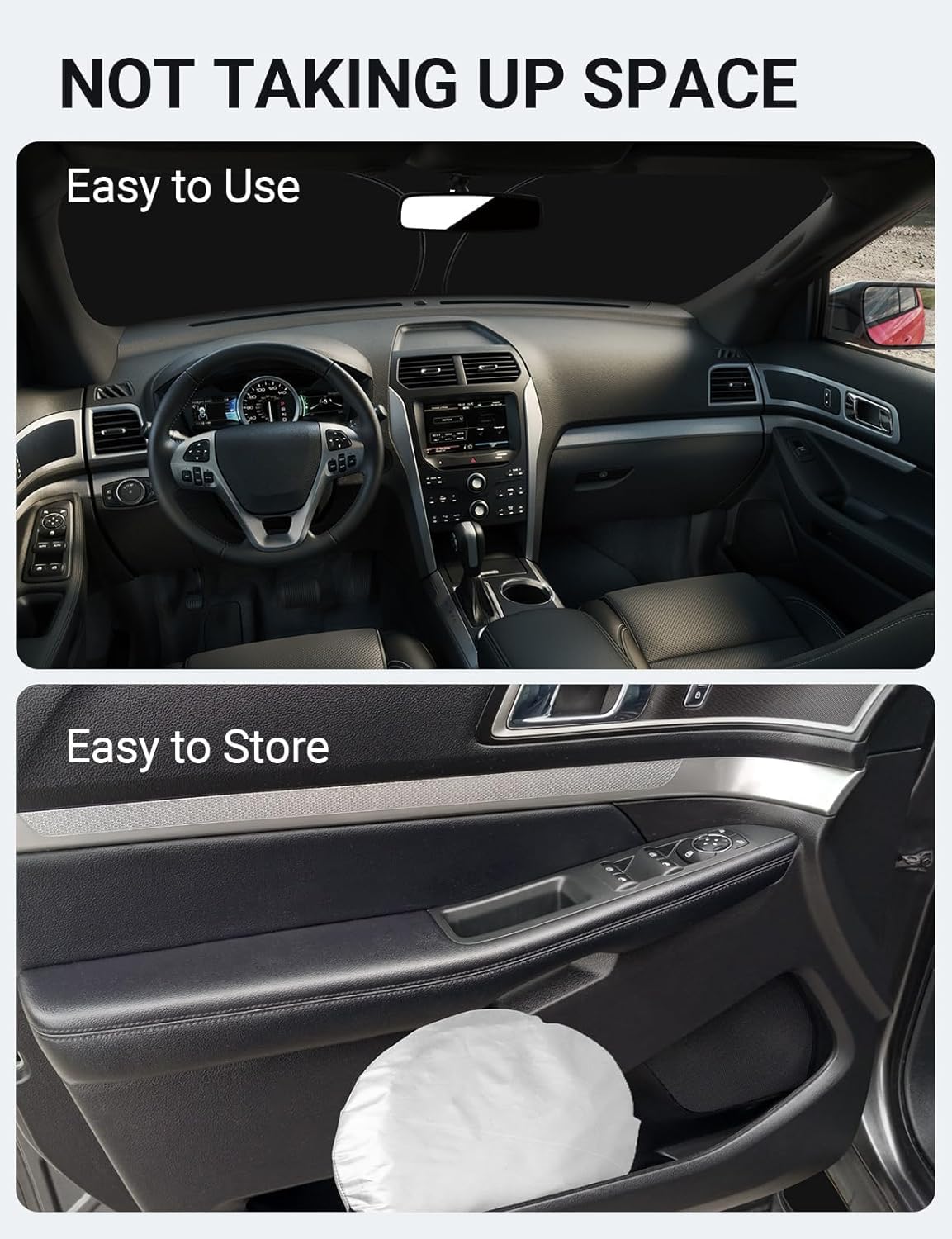 2016-2019 Ford Explorer Windshield Sunshade - product image 1