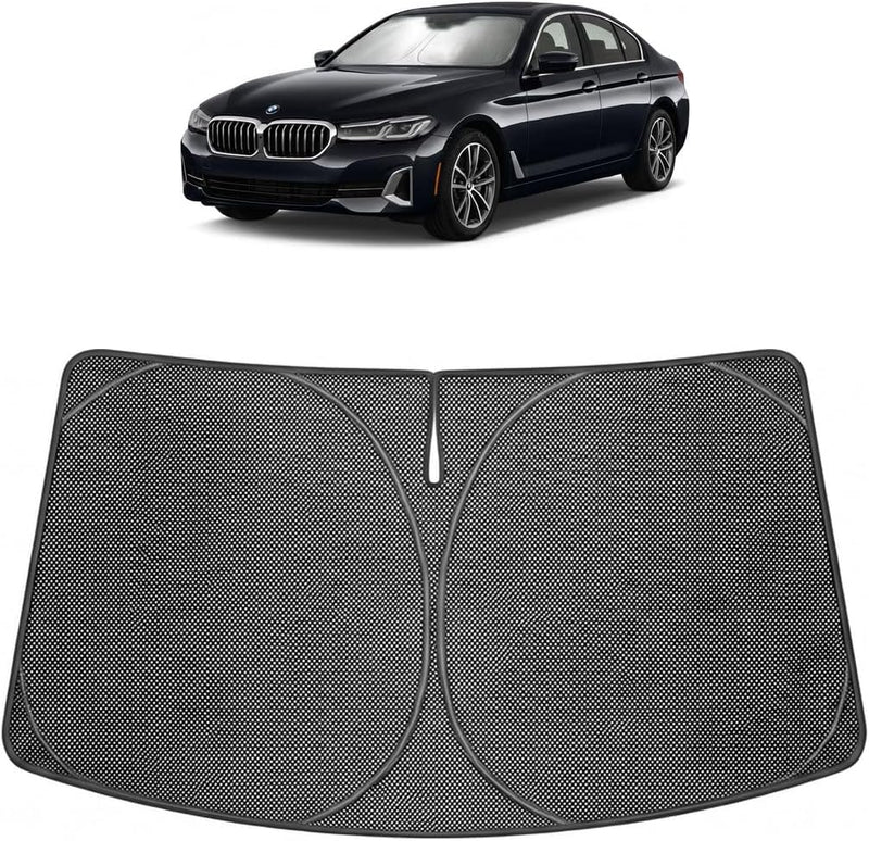 2024-2026 BMW 5-Series Ice Crystal Windshield Sunshade