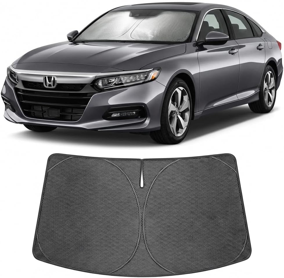 2023-2026 Honda Accord Ice Crystal Windshield Sunshade - Custom Fit Front Windshield Sun Shade