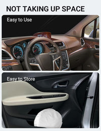 2013-2019 Buick Encore custom-fit sunshade - folded compact